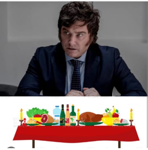 COMERSE LA CENA EN EL HORARIO DEL DESAYUNO