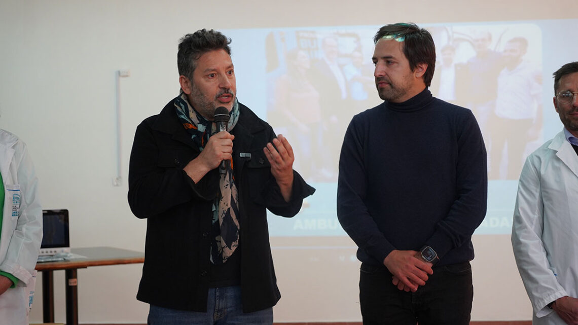 ENTREGA DE EQUIPAMIENTOS PARA EL HOSPITAL HÉROES DE MALVINAS