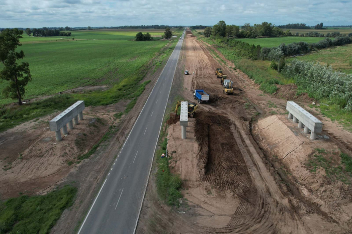 La Provincia de Buenos Aires sigue ejecutando la autovía de la Ruta Provincial N°41