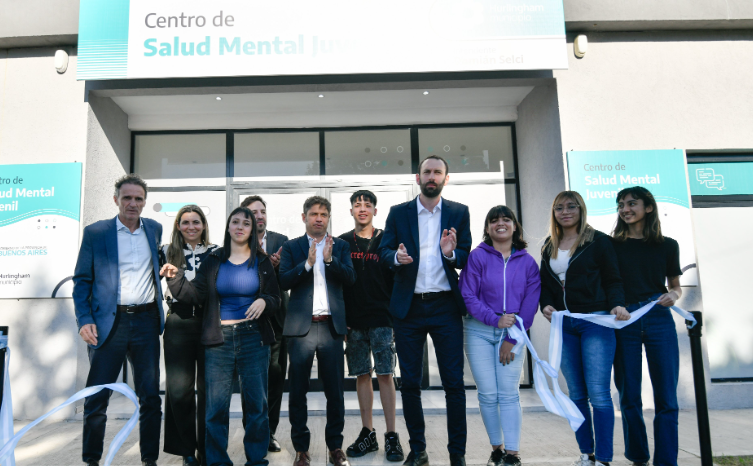 KICILLOF INAUGURÓ UN CENTRO DE SALUD MENTAL JUVENIL EN HURLINGHAM: “EL ESTADO TIENE QUE ESTAR PRESENTE”