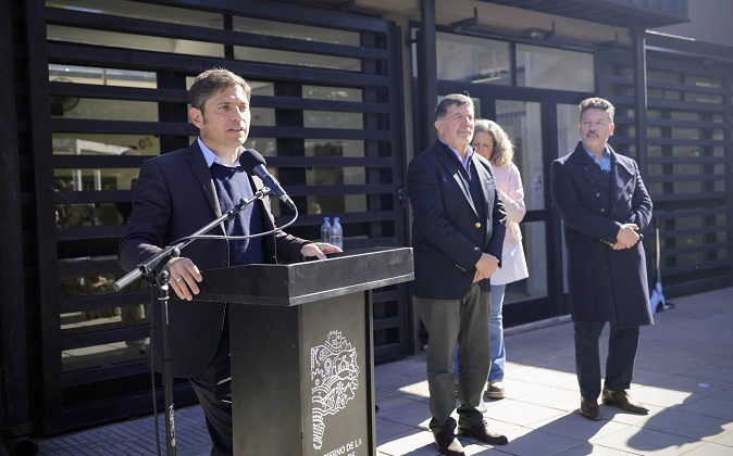 MERLO: KICILLOF INAUGURÓ EL NUEVO EDIFICIO DE LA ESCUELA DE EDUCACIÓN ESPECIAL N°502