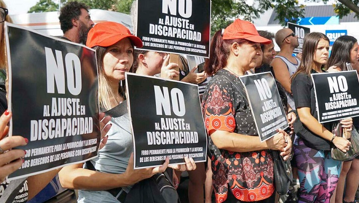 EL FORO DE DISCAPACIDAD CONTRA MILEI: RECHAZA EL PROYECTO PARA “DESREGULAR” LAS PRESTACIONES