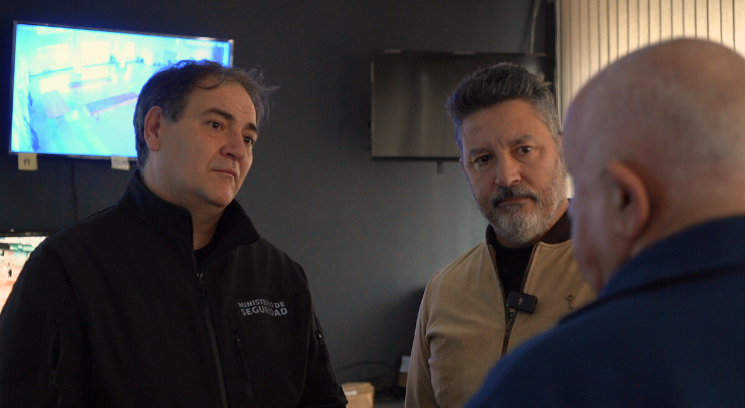 GUSTAVO MENÉNDEZ: “TENEMOS UN GOBERNADOR QUE SE INVOLUCRA CON LAS CUESTIONES DE SEGURIDAD”