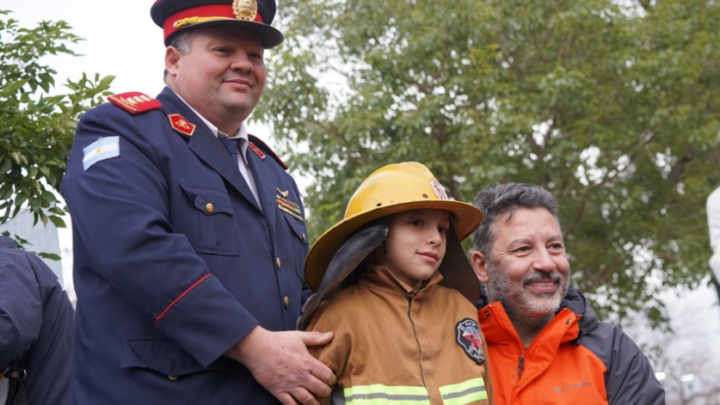 MERLO CELEBRÓ EL DIA NACIONAL DEL BOMBERO VOLUNTARIO