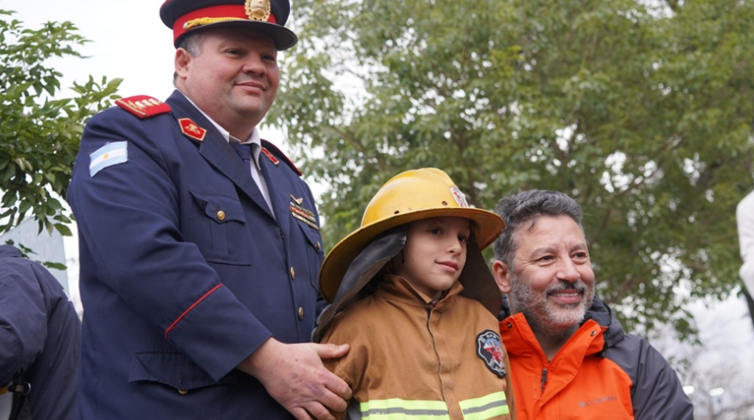 MERLO CELEBRÓ EL DIA NACIONAL DEL BOMBERO VOLUNTARIO