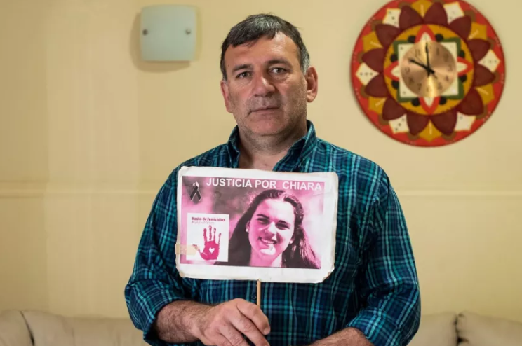 HABLÓ FABIO PÁEZ, EL PAPÁ DE CHIARA, ASESINADA EN 2015: “EL SISTEMA JUDICIAL SIGUE SIENDO MACHISTA”