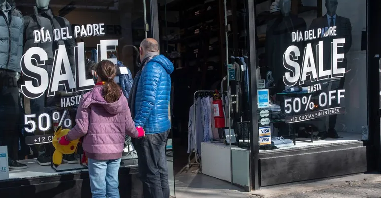 DÍA DEL PADRE: LAS VENTAS CAYERON 10,2% EN COMPARACIÓN CON EL AÑO PASADO
