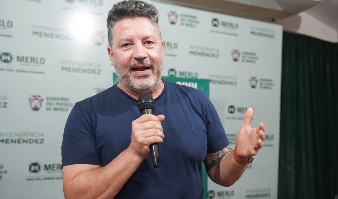 GUSTAVO MENÉNDEZ: “EL MINISTERIO DE CAPITAL HUMANO DEBERÍA SABER QUE EN MERLO NECESITAMOS ALIMENTOS PARA 130.000 PERSONAS”