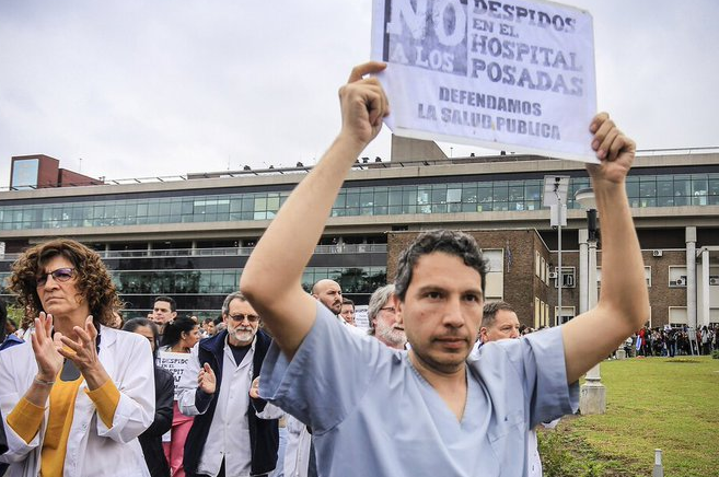 LUIS SUCHER: “LO QUE OCURRE EN EL HOSPITAL POSADAS ES UNA POLÍTICA CRIMINAL”