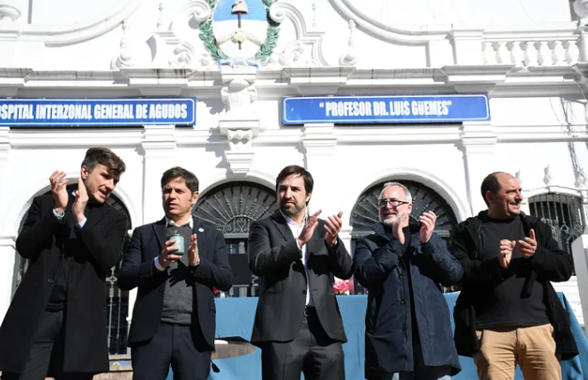 KICILLOF Y GHI INAUGURARON UNA NUEVA SALA DE RESONADOR EN EL HOSPITAL GÜEMES DE HAEDO: “DE ESTO SE TRATA EL ESTADO”