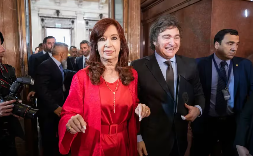 CRISTINA KIRCHNER A MILEI: “VA A INTERVENIR EN EL MERCADO CON RESERVAS DEL CENTRAL”