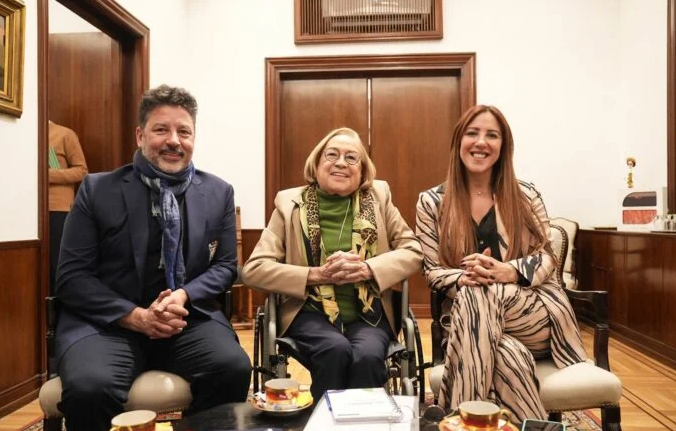 MERLO: GUSTAVO MENÉNDEZ Y ROXANA MONZÓN SE REUNIERON CON LA EMBAJADORA DE MÉXICO