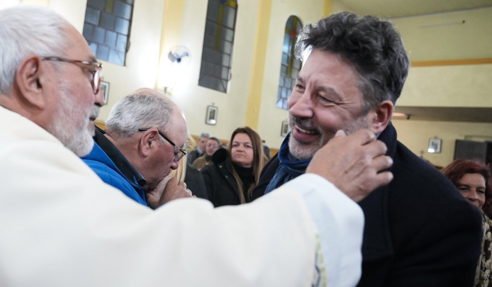 GUSTAVO MENÉNDEZ EN EL HOMENAJE A EVITA: “MILEI ESTÁ ARRUINANDO A LA ARGENTINA”