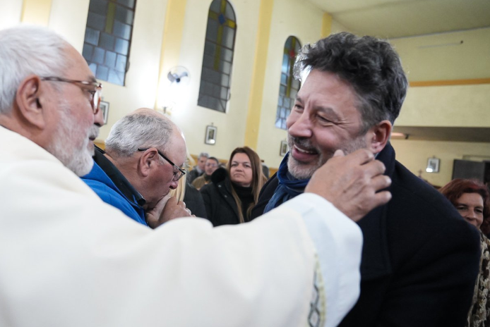 GUSTAVO MENÉNDEZ EN EL HOMENAJE A EVITA: “MILEI ESTÁ ARRUINANDO A LA ARGENTINA”
