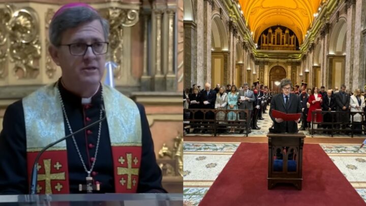 EN EL TEDEUM, LA IGLESIA LLAMÓ A LA UNIDAD Y RECLAMÓ POR LA “FALTA DE TERMÓMETRO SOCIAL”