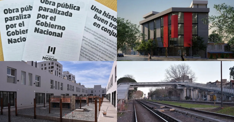 “GRANDES OBRAS PARALIZADAS POR EL GOBIERNO NACIONAL”: EL INFORME DEL MUNICIPIO DE MORÓN