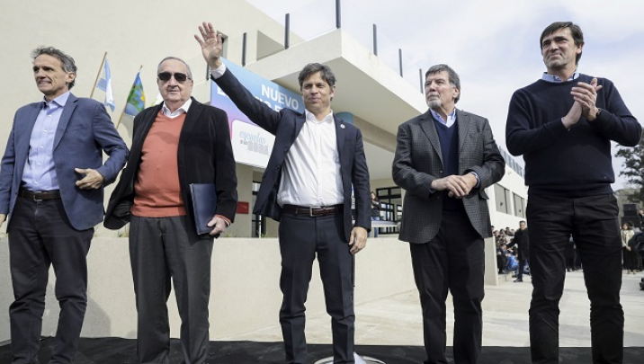 KICILLOF INAUGURÓ UN NUEVO COMPLEJO EDUCATIVO EN TANDIL