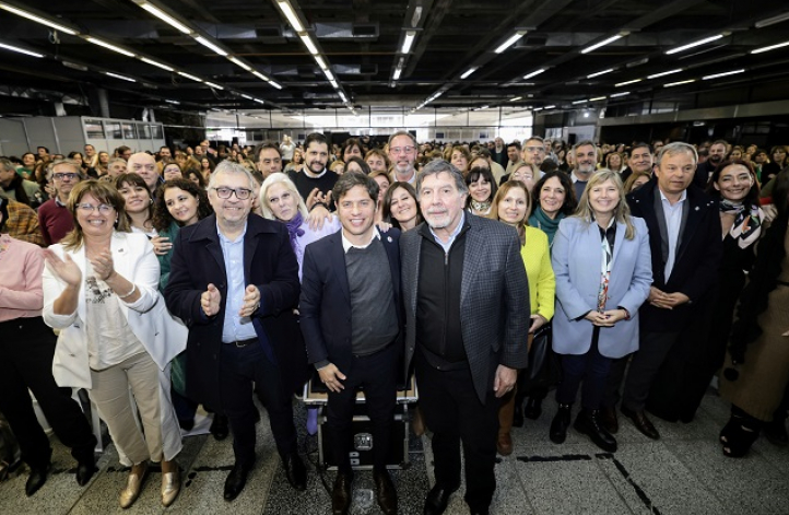 KICILLOF Y SILEONI ENCABEZARON LA APERTURA DEL ENCUENTRO PROVINCIAL DE EDUCACIÓN