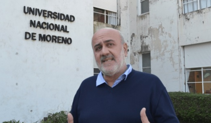 HUGO ANDRADE, RECTOR DE LA UNIVERSIDAD NACIONAL DE MORENO: “LA SITUACIÓN ES DRAMÁTICA”