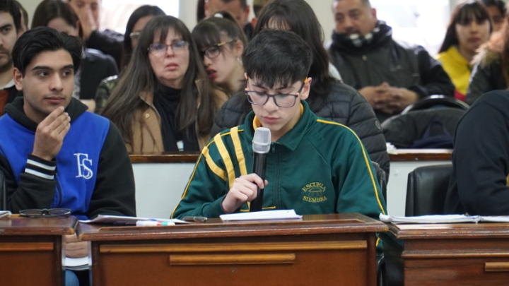 MERLO: JORNADA DISTRITAL DEL PARLAMENTO JUVENIL DEL MERCOSUR