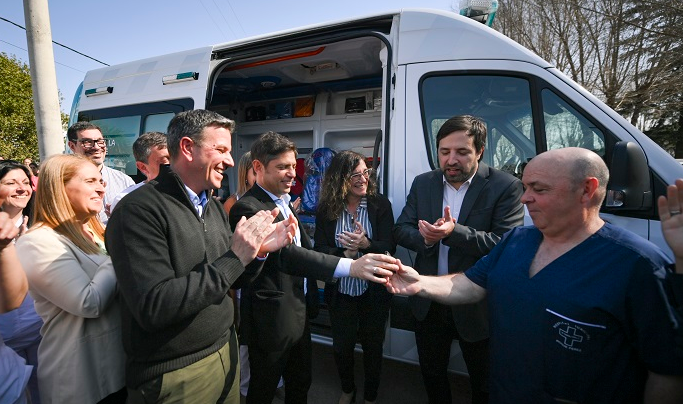 PROVINCIA: DESDE EL INICIO DE LA GESTIÓN, KICILLOF ENTREGÓ 334 AMBULANCIAS A MUNICIPIOS