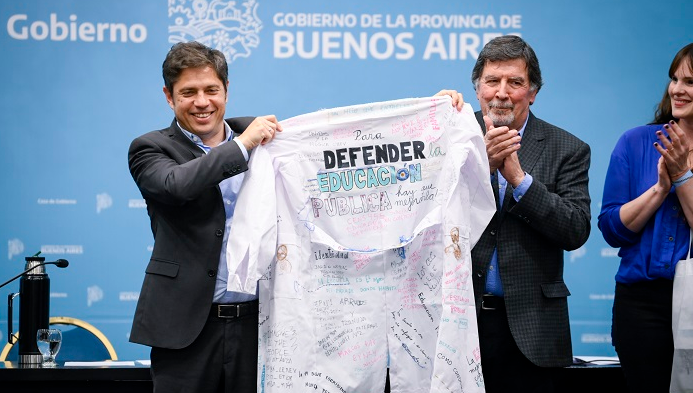 KICILLOF ANUNCIÓ UN PROYECTO PARA ESTABLECER LA OBLIGATORIEDAD DE LA EDUCACIÓN DESDE LOS TRES AÑOS