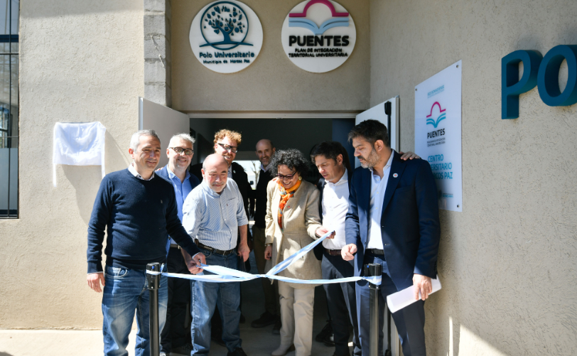 KICILLOF INAUGURÓ UN NUEVO POLO UNIVERSITARIO EN MARCOS PAZ