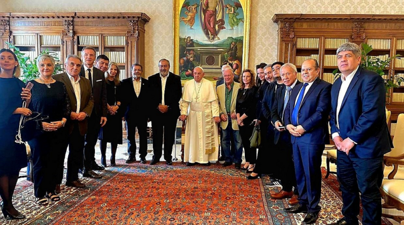 EL PAPA FRANCISCO RECIBIÓ A LA CGT: “DIJO QUE QUIERE VENIR A LA ARGENTINA”, EXPRESÓ DAER