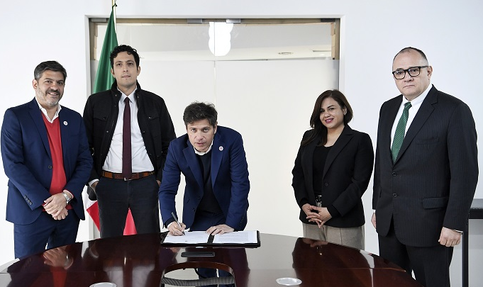 EN MÉXICO, KICILLOF FIRMÓ UN CONVENIO PARA PROMOVER LA COOPERACIÓN EN EL DESARROLLO DEL LITIO