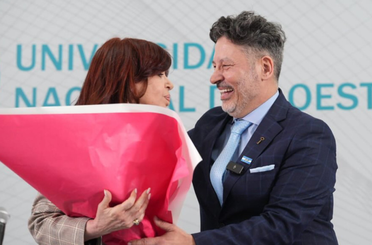 GUSTAVO MENÉNDEZ SOBRE CRISTINA KIRCHNER: “DEBE SER LA PRÓXIMA PRESIDENTA DEL PJ NACIONAL”
