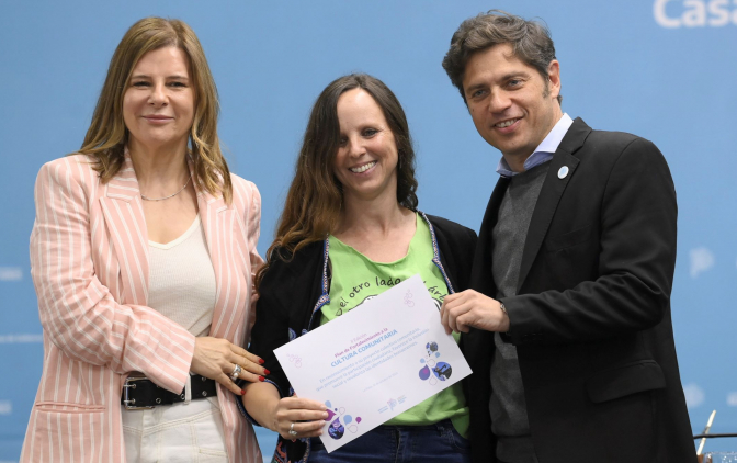 LA PROVINCIA BRINDA APOYO FINANCIERO A PROYECTOS DE CULTURA COMUNITARIA