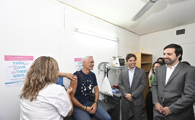 LA PROVINCIA INICIÓ LA CAMPAÑA DE VACUNACIÓN CONTRA EL DENGUE