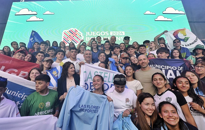 KICILLOF ENCABEZÓ LA APERTURA DE LA ETAPA FINAL DE LOS JUEGOS BONAERENSES 2024