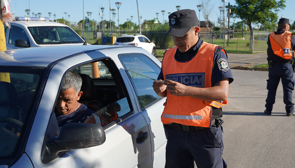 MERLO: SE REALIZARON CONTROLES DE TRÁNSITO Y SEGURIDAD VIAL