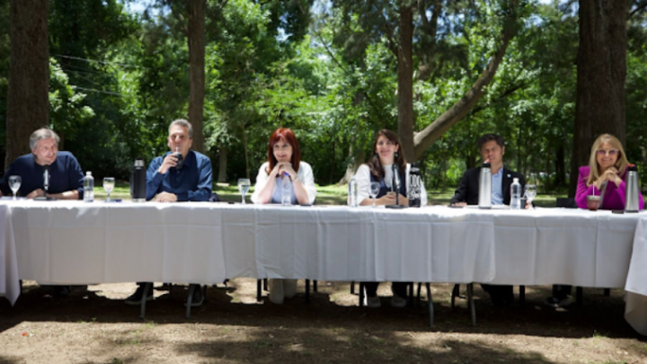 CRISTINA KIRCHNER, SERGIO MASSA Y AXEL KICILLOF ENCABEZARON UN ENCUENTRO DEL PJ EN MORENO