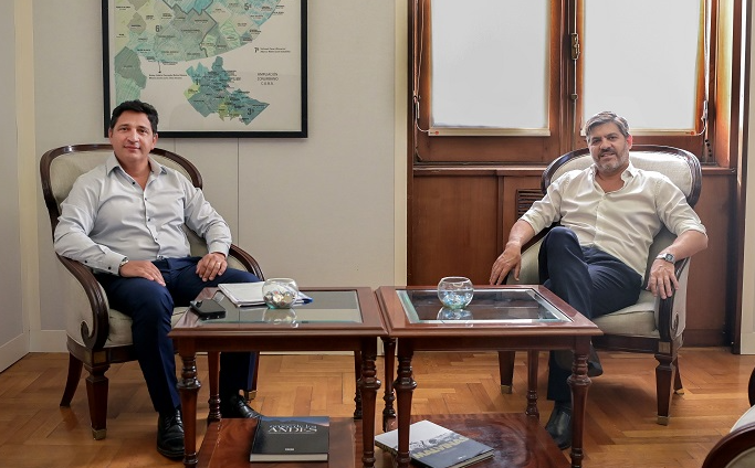 MARINUCCI SE REUNIÓ CON BIANCO PARA DEFINIR EL RUMBO DE LA GESTIÓN EN TRANSPORTE