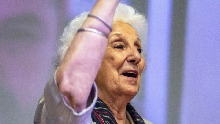 ESTELA DE CARLOTTO DENUNCIÓ QUE EL GOBIERNO “QUIERE CERRAR LA EX ESMA”