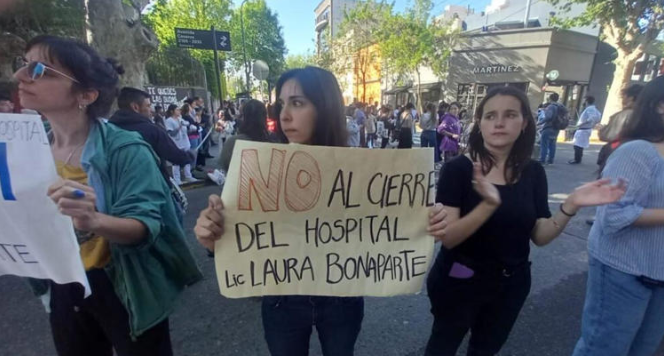 NADIA JAUSKEN, DEL HOSPITAL BONAPARTE: “SIN MÉDICO DE GUARDIA”