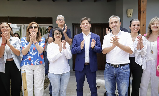 VILLA GESELL: KICILLOF INAUGURÓ UNA CASA DE ABRIGO PARA NIÑOS EN SITUACIÓN DE VULNERABILIDAD SOCIAL