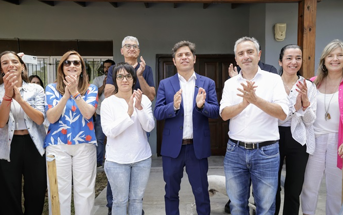VILLA GESELL: KICILLOF INAUGURÓ UNA CASA DE ABRIGO PARA NIÑOS EN SITUACIÓN DE VULNERABILIDAD SOCIAL