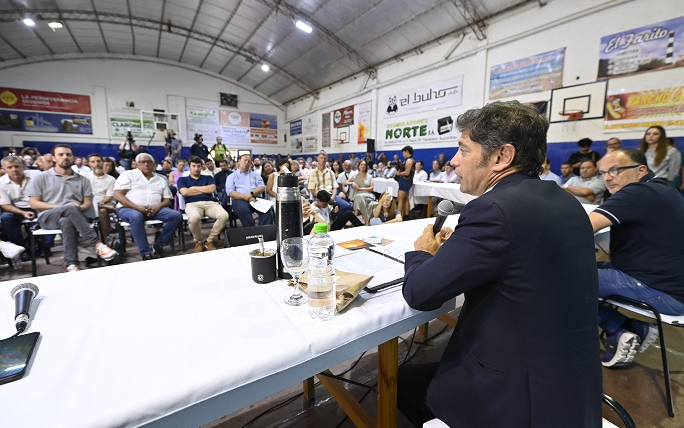 KICILLOF SE REUNIÓ CON REPRESENTANTES DEL SECTOR PRODUCTIVO DE TRES ARROYOS