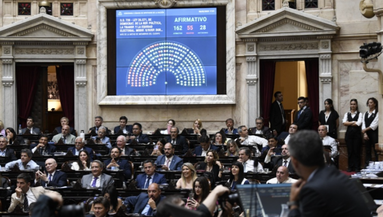 DIPUTADOS LE DIO MEDIA SANCIÓN AL PROYECTO DE SUSPENSIÓN DE LAS PASO