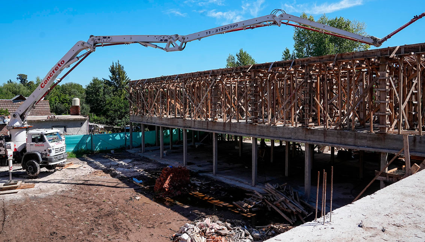 AVANZA LA OBRA DE LA NUEVA ESCUELA SECUNDARIA DE PONTEVEDRA: “INVERTIR EN EL DESARROLLO  DE NUESTRA COMUNIDAD”