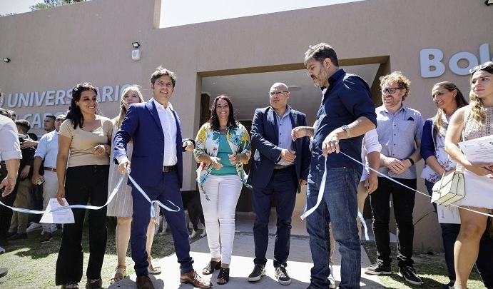 BALCARCE: KICILLOF INAUGURÓ UN CENTRO UNIVERSITARIO Y SE REUNIÓ CON REPRESENTANTES DEL SECTOR PRODUCTIVO