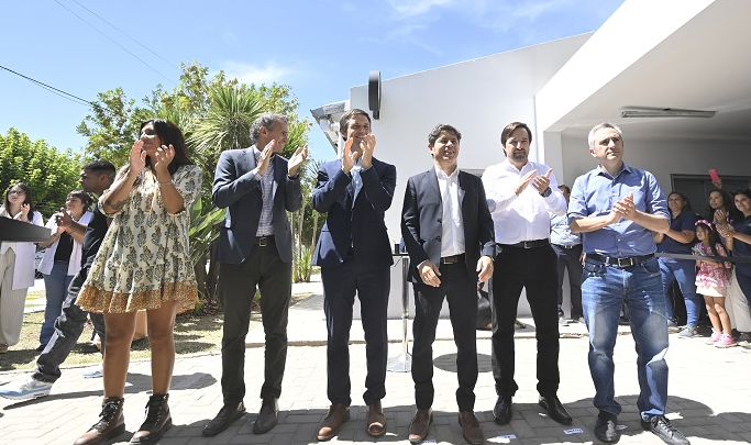 SAN VICENTE: KICILLOF INAUGURÓ LAS OBRAS DE PUESTA EN VALOR DE UN CENTRO DE ATENCIÓN PRIMARIA DE LA SALUD