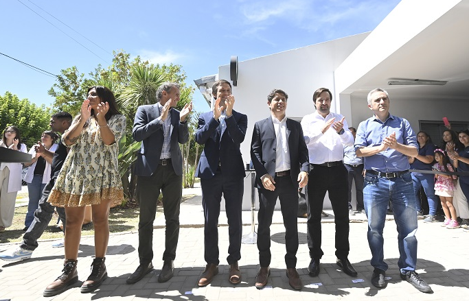 SAN VICENTE: KICILLOF INAUGURÓ LAS OBRAS DE PUESTA EN VALOR DE UN CENTRO DE ATENCIÓN PRIMARIA DE LA SALUD