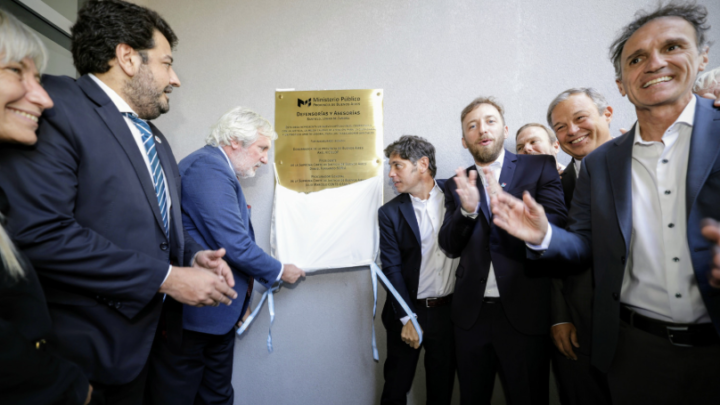 LOMAS DE ZAMORA: KICILLOF RECORRIÓ EL NUEVO COMPLEJO JUDICIAL DEL MINISTERIO PÚBLICO