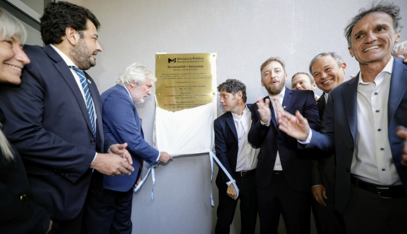 LOMAS DE ZAMORA: KICILLOF RECORRIÓ EL NUEVO COMPLEJO JUDICIAL DEL MINISTERIO PÚBLICO