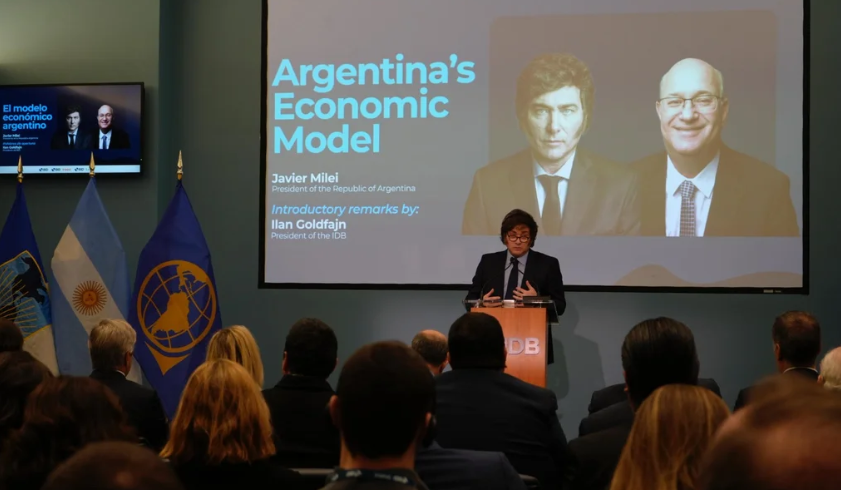 JAVIER MILEI: “ARGENTINA ERA UNA VERDADERA CATÁSTROFE CUANDO NOSOTROS LLEGAMOS AL PODER”
