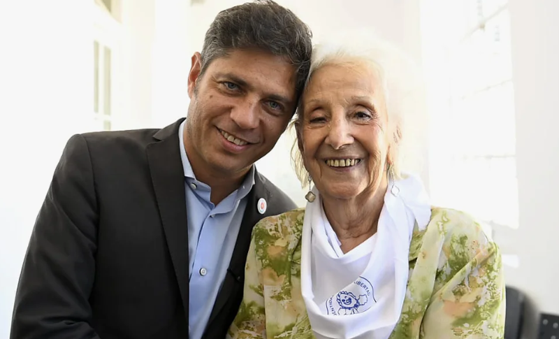 ESTELA DE CARLOTTO PIDIÓ “QUE SE AMIGUEN” KICILLOF Y CRISTINA KIRCHNER